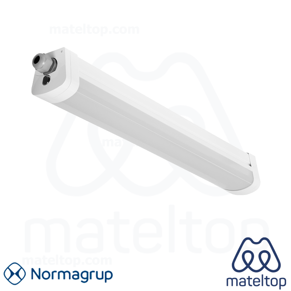 Pantalla Estanca Hermetic Line M 2500lm. CRI: 80. 4000K. 140º DM2H.