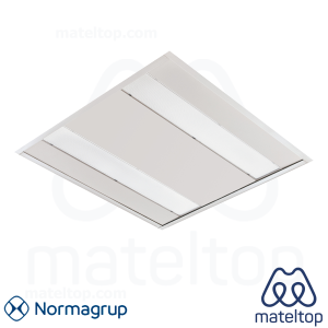 Pantalla Empotrada Nassel 3700lm. 24W. CRI: 80. 4000K. 73º. NS24B.
