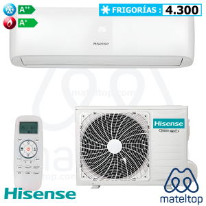 Aire Acondicionado Split de Pared Hisense Brissa 50 5,0KW CA50XS1G.
