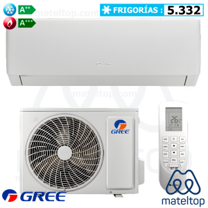Aire Acondicionado Split 5.332 frigorías Modelo Pular24 - Gree 3NGR0465.