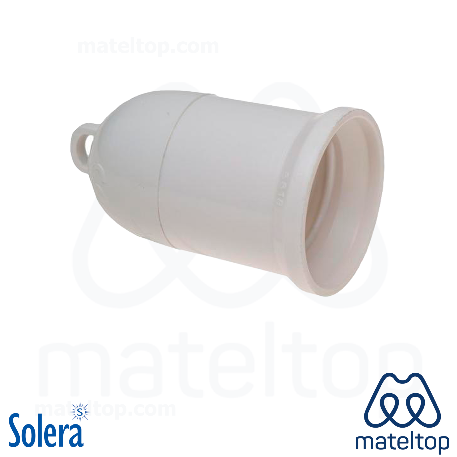 Portalámparas E-27 para obra. Conexión con tornillos. 4A 250V.