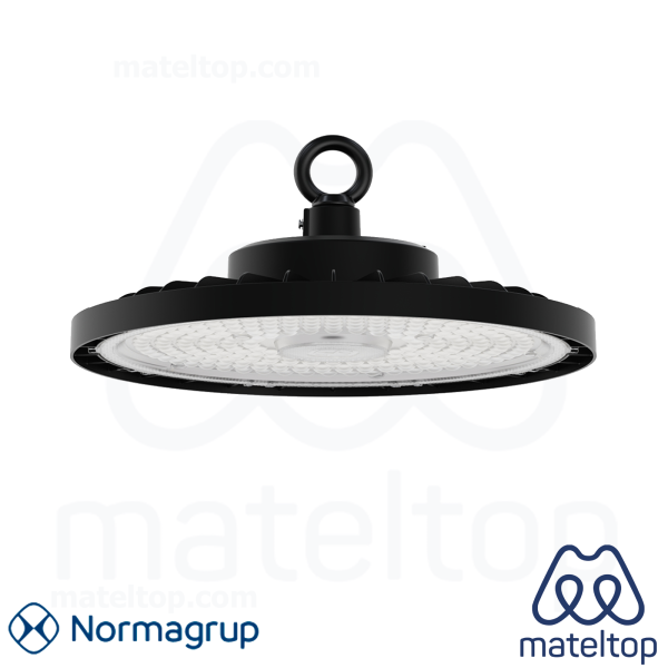 Luminaria industrial suspendida Blok Next 180W 28000/865 110° IP66 negro BN200-6FN.