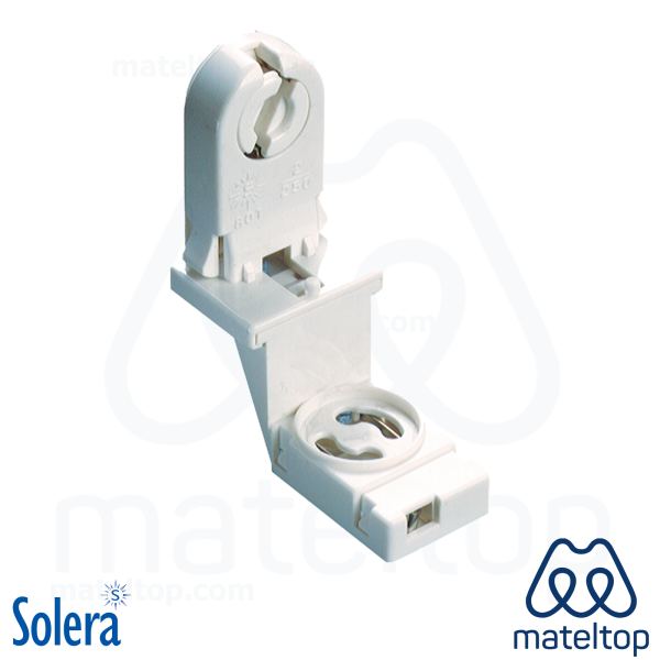 Portalámparas de fluorescencia. Embornamiento rápido. 2A 250V.