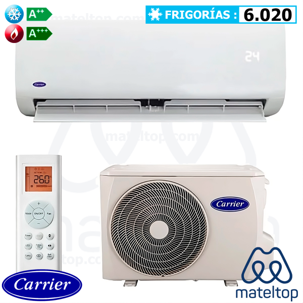 Aire Acondicionado Split 6.020 frigorías - Carrier QHG024D8S