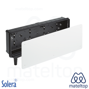 Caja de empotrar para preinstalación de aire acondicionado.