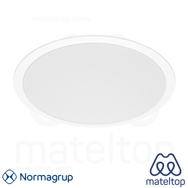 Downlight Polart 2750lm CRI:80 4000K 114° 223mm PO24B.